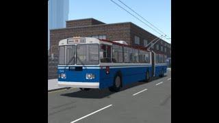 How to start up ZiU-6205 (ZiU-10) Trolley Bus in TRP | Roblox