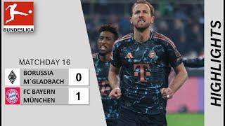 FC BAYERN vs. BORUSSIA M`GLADBACH 0:1 | Highlights | Matchday 16 | Bundesliga 2024/25