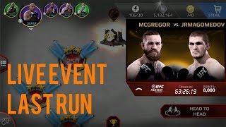 EA SPORTS UFC Mobile - Fantasy Live Event: Conor McGregor vs. Khabib Nurmagomedov Last Run!