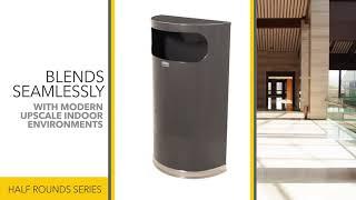 Half Rounds Series   Rubbermaid Commercial Products