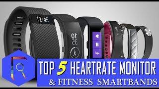Top 5 Best Heart Rate Monitor & Fitness Smart Bands 2017 Under 2K Budget
