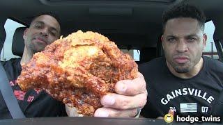 Eating KFC's® Nashville Hot Chicken @Hodgetwins