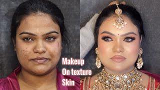 How to do makeup on texture skin | oily skin makeup tutorial  | tips and tricks for beginners