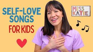 Kids Songs about Self-Love and Friendship (15 mins)  Positive Songs for Kids | Miss Katie Sings
