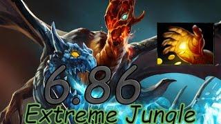 Dota 2 6.86 Jungle - Jakiro Midas! 7:21 min