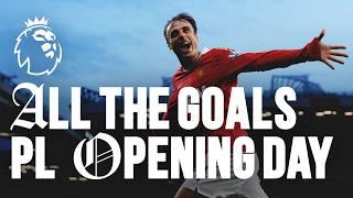 ALL THE GOALS | Manchester United Premier League Opening Day (1992-2024)