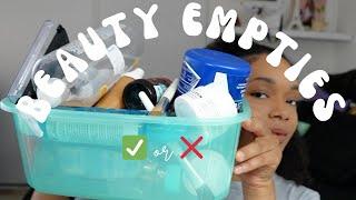 $500 Beauty Empties‍️️ Skincare, Haircare, Bodycare & Makeup Would I Repurchase?