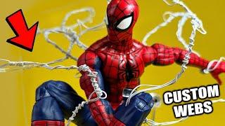 UPGRADE YOUR SPIDER-MAN FIGURES WITH THIS! Mcfarlane style spaghetti webbing accessory