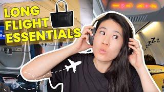 Long Flight TIPS -- Favorite Personal Item ESSENTIALS