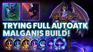 Malganis Conversion - TRYING FULL AUTOATK MALGANIS BUILD! - Bronze 2 Grandmaster S3 2022