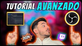 🟣 Configuracion AVANZADA de OBS Studio para TWITCH | Tutorial DEFINITIVO 2024 🟣