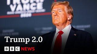 How next Trump administration may tackle economy, immigration and health | BBC News