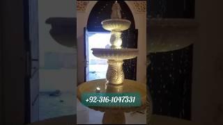 Marble fountains design | Great ldeas - A beautiful waterfall fountain | Garden Decoration