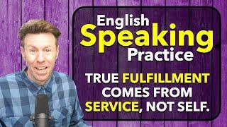 Advanced English Learning: Speaking Practice