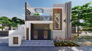 30x30 | 2 BHK  House Design  | 900 sqft | 30*30 house plan 3d | 9X9 Meters House Design Home Tour