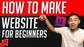 How to Make a WordPress Website 2021 - Beginner Tutorial using Elementor