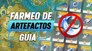 ¡Consigue ARTEFACTOS SIN gastar RESINA! - Guia de farmeo de artefactos - Genshin Impact