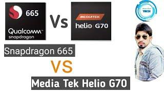 Snapdragon 665 vs Media Tek Helio G70 :- CUP GUP Antutu Benchmark