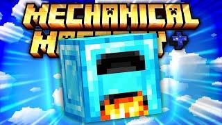 Minecraft Mechanical Mastery Plus | DIAMOND FURNACE GENERATORS! #10 [Modded Questing Skyblock]