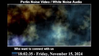 LIVE Paranormal Experiment Stream: Perlin Noise Video & Live Filtered Experiment Audio