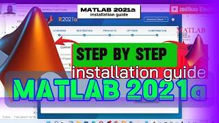 How to Install MATLAB 2021a| Step by step guide| installation guide 2021a