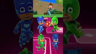 PJ Masks - CatBoy  Gekko X Dance Song Tiles Hop EDM Rush #shorts