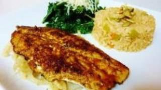 Blackened fish