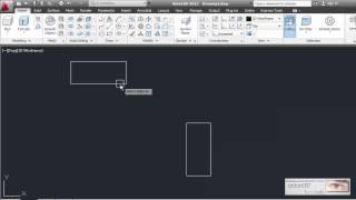 AutoCAD Align objects 2D