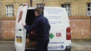 A Day in The Life of a Safelincs Fire Extinguisher Technician