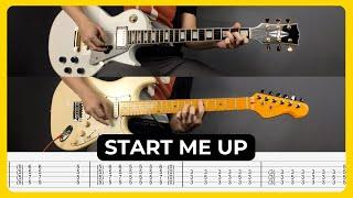 Start Me Up - The Rolling Stones | Tabs | Guitar Lesson | Cover | Tutorial | Solo | All Guitar Parts