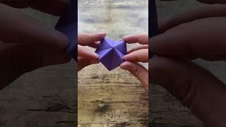 ORIGAMI MAGIC CUBE FLEXAHEDRON PAPER CRAFT TUTORIAL | DIY FLEXAGON ANTISTRESS PAPER TOY ORIGAMI ART