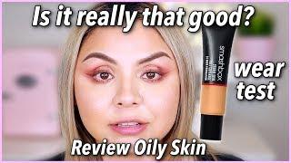 New Smashbox Studio Skin Full Coverage 24 hr Foundation Review Oily Skin | Is it really that good?