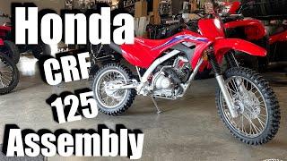 Unboxing 2022 Honda CRF 125 and Assembly / MAX'S MOTO SHOP