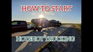 How to get started in hotshot trucking in 7 easy steps