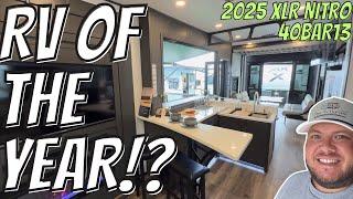 Could a TOY HAULER be RV OF THE YEAR!? 2025 XLR Nitro 40BAR13