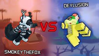 SmokeyTheFox VS Deylusion - Build Battle