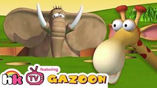 Best of Gazoon: S2 Ep 14 | Elephant in the Hole | Funny Animals Cartoons | HooplaKidz TV