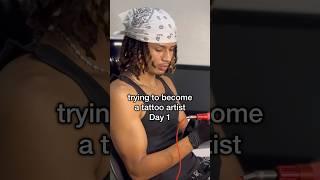 ASMR Practicing Tattooing Day 1  #asmr #tattoo #tattooartist #asmrsounds #asmrvideo #kobe #day1