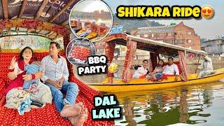 SHIKARA ride at DAL LAKE ️Srinagar Abbu ki tabiyat ख़राब हो गई kashmir trip पर  part 2
