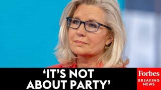 'It's About Right And Wrong': Liz Cheney Explains Why She Is Supporting Harris Over Trump