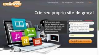 Como criar um site na webnode.com