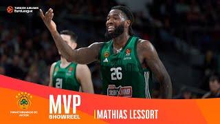 Mathias Lessort | MVP Showreel | Round 27 | 2023-24 Turkish Airlines EuroLeague