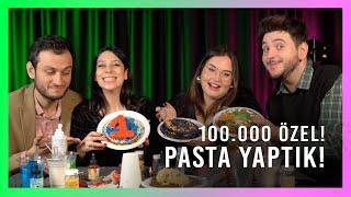 PASTA YAPIYORUZ VE MAGAZİN SORULARINIZI CEVAPLIYORUZ? ! (100.000 ÖZEL) - Toksik İlişkiler