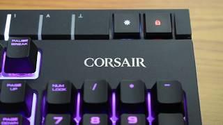 Corsair Strafe RGB mechanical keyboard MX Silent switches Review 2019-2020 nobody covered