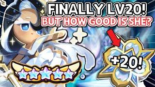 Finally LV20 Crystal Jam! BUT HOW GOOD is Sea Fairy [5A]? | Cookie Run Kingdom