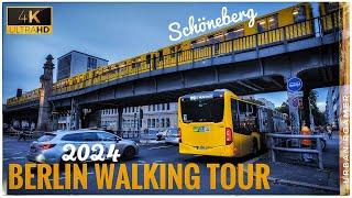 Berlin, Germany  - Weekday Walking Tour in Schöneberg District & Potsdamer Platz | 4K | City West