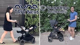 Nuna TRIV Next vs Bugaboo Dragonfly | Two Strollers I Wish I Knew About as a First-Time Mom