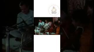 Great legend of Tabla, Pt Hiru Ganguly with Pt VG Jog.#shorts