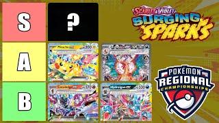 Updated Tierlist - Best Decks With Surging Sparks! (Pokemon TCG)