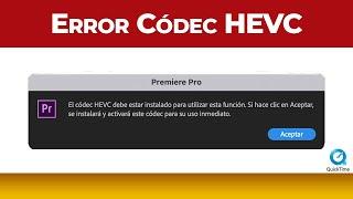  SOLUCIÓN Premiere Pro: El códec HEVC debe estar instalado para utilizar esta función | 2024 (MAC)